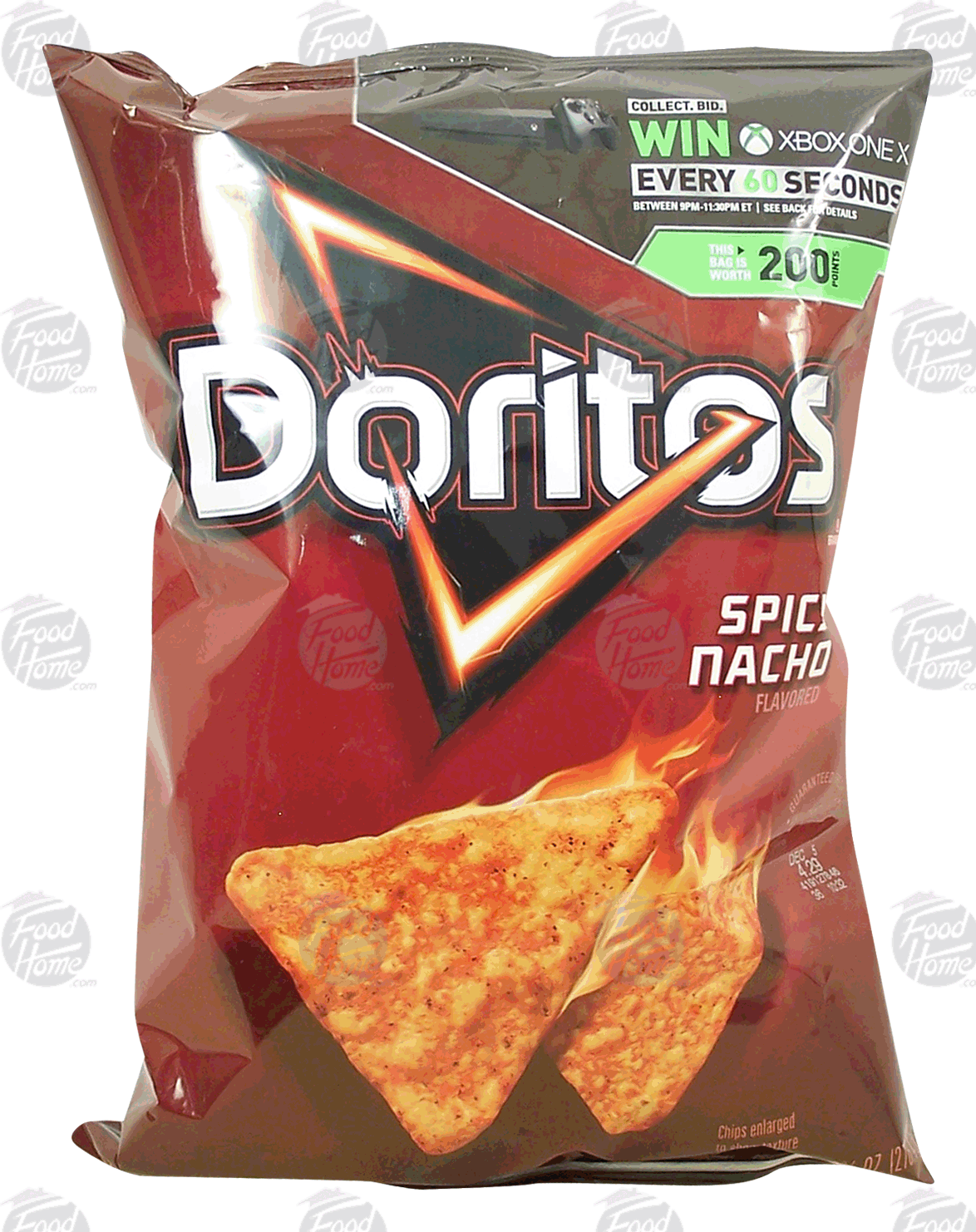 Doritos  spicy nacho flavor tortilla chips Full-Size Picture